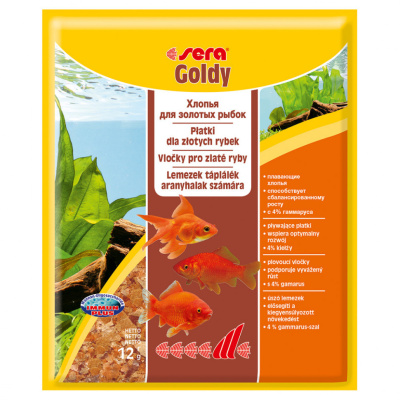 Sera Goldy Голди Хлопья для золотых рыбок 50 мл, 10 г